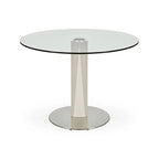 Glass Round Dining Table